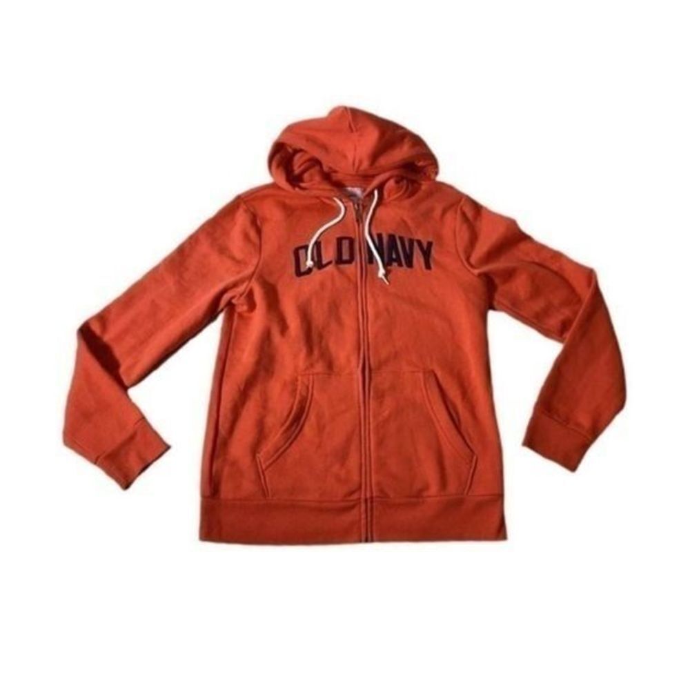 Old Navy Classic red/orange Zip Up Sweatshirt Women’s size small
